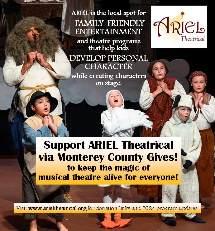 SUPPORT ARIEL AND JOIN THE WAVE OF GIVING WITH MONTEREY COUNTY GIVES!