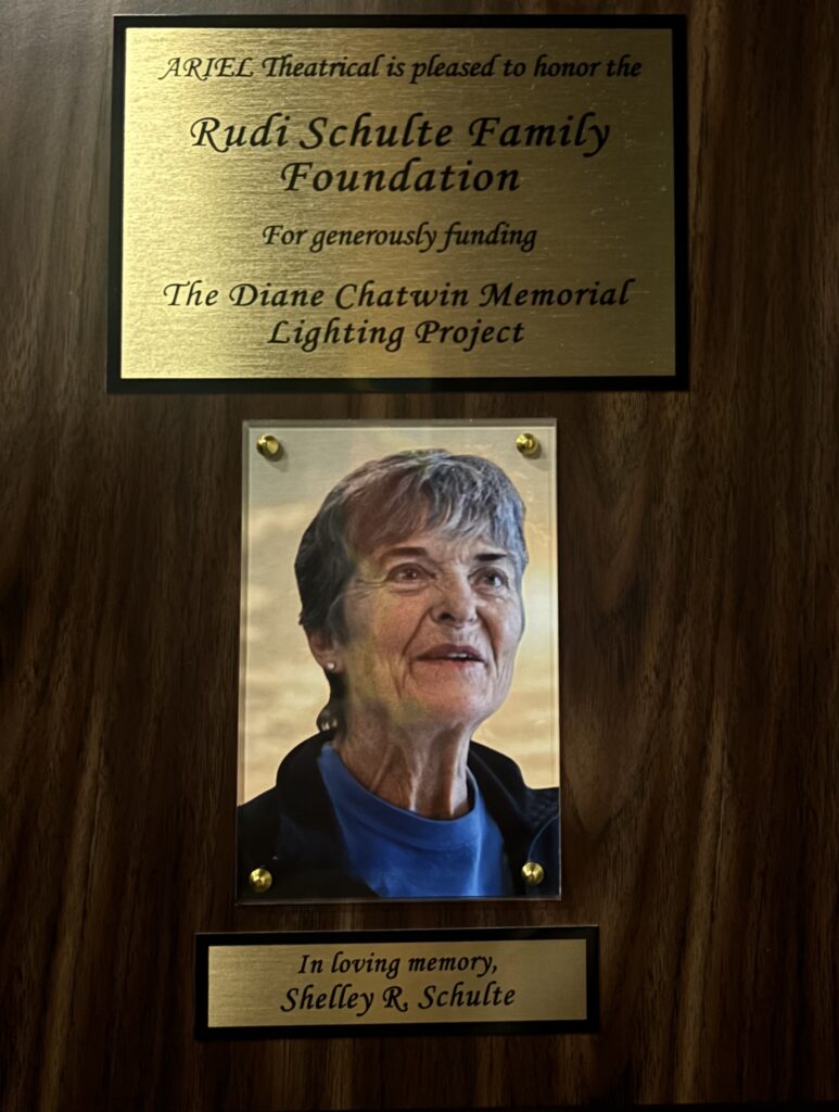 ARIEL Theatrical announces $10,000 gift from the Rudi Schulte Family Foundation