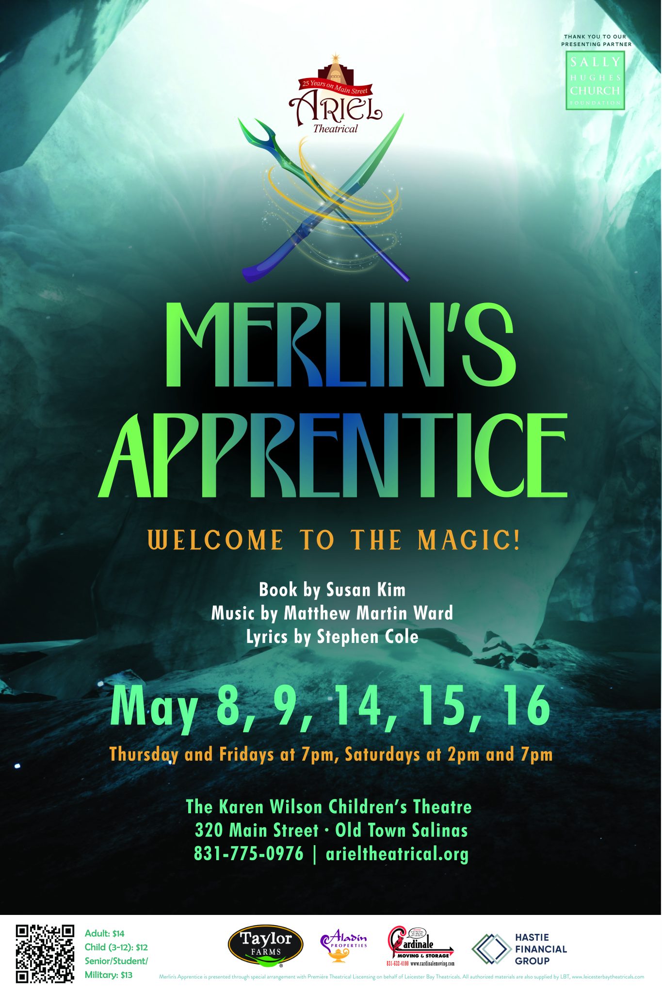 MERLIN’S APPRENTICE OPENS THIS FRIDAY